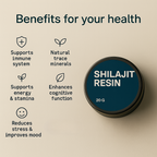 Organic Shilajit Resin | 20 grams