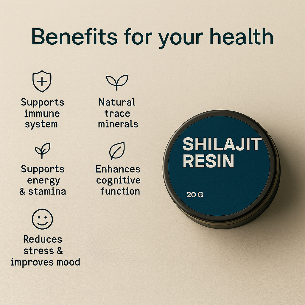 Organic Shilajit Resin | 20 grams