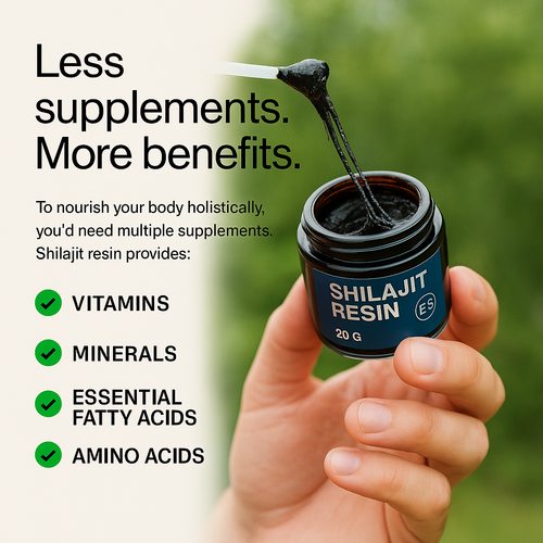 Organic Shilajit Resin | 20 grams